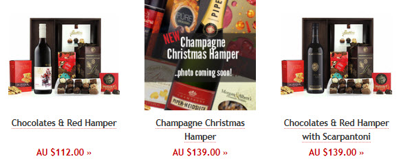 Australian Cheap Christmas Hampers
